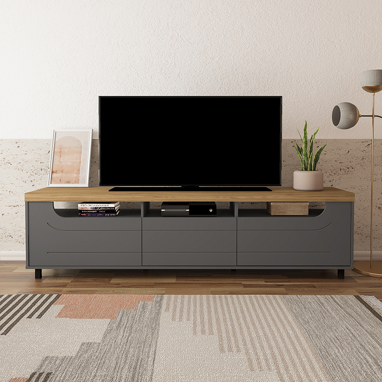 MEUBLE TELE MERCURY GRAPHITE