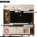 MEUBLE TELE SINFONIA FREIJO MT-14-506