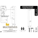 Meuble De Cuisine Armoire 1 Battant Fermé MC-5116/01