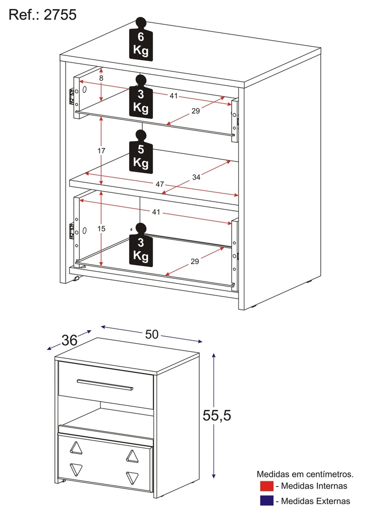 COFFRE POUR LIT COF-2755