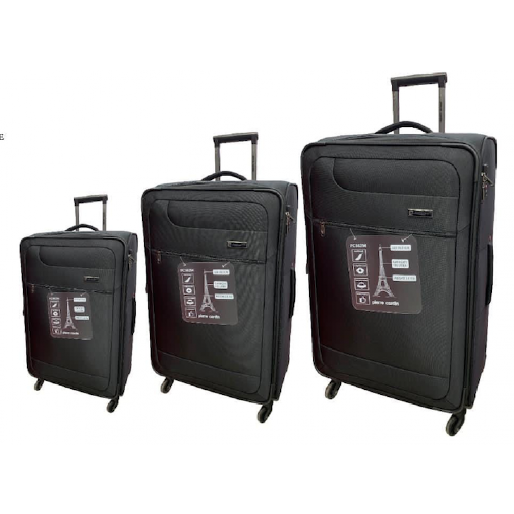 VALISE PIERRE CARDIN, JEU DE 3 VAL-PC86294